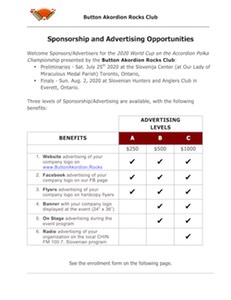 2020 Sponsorship Package pg2
