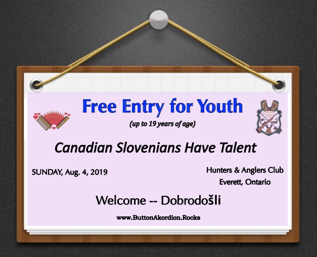 Free Entry For Youth