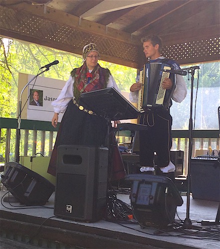 MGP Ryan Mavec Accordionist Alena Ferkul Singer