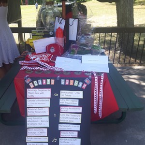 Raffle Table